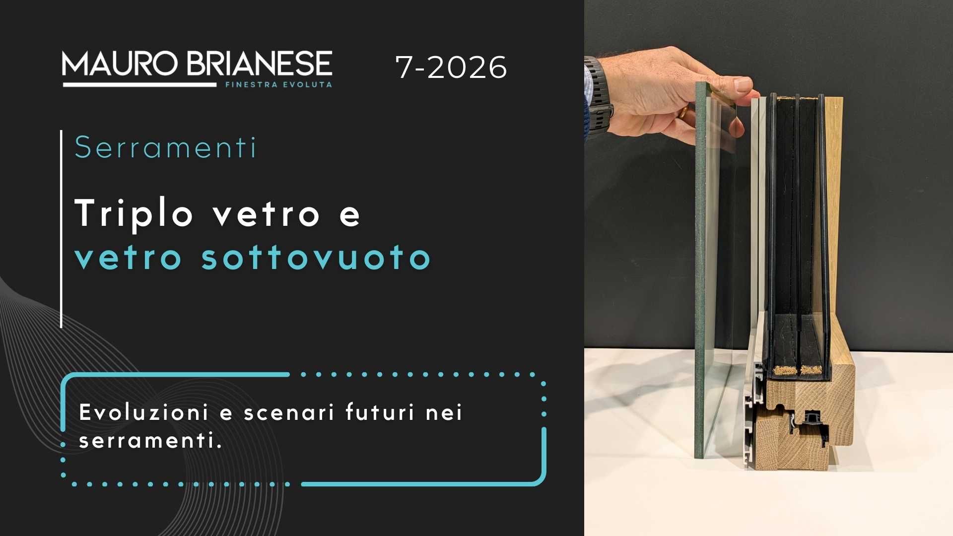 Triplo vetro e vetro sottovuoto