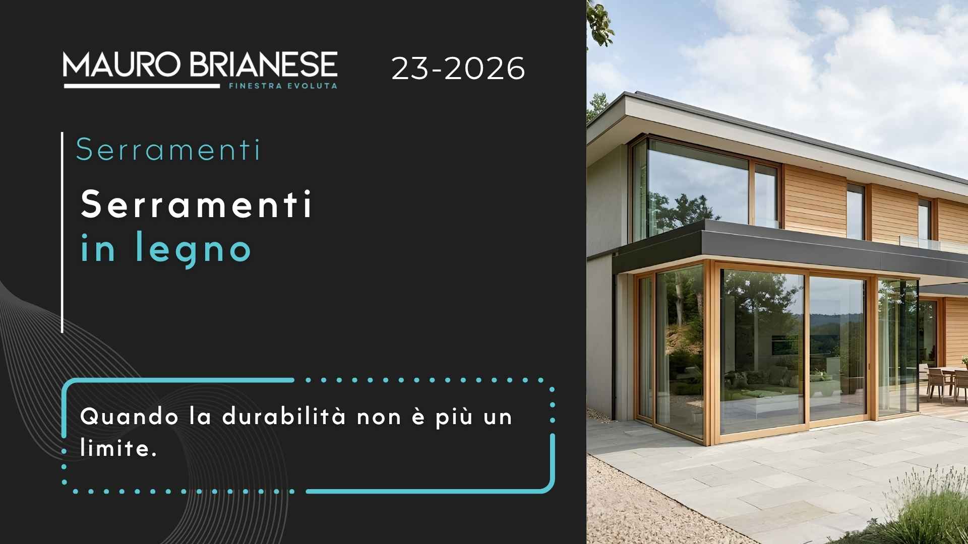 Serramenti in legno durabilità