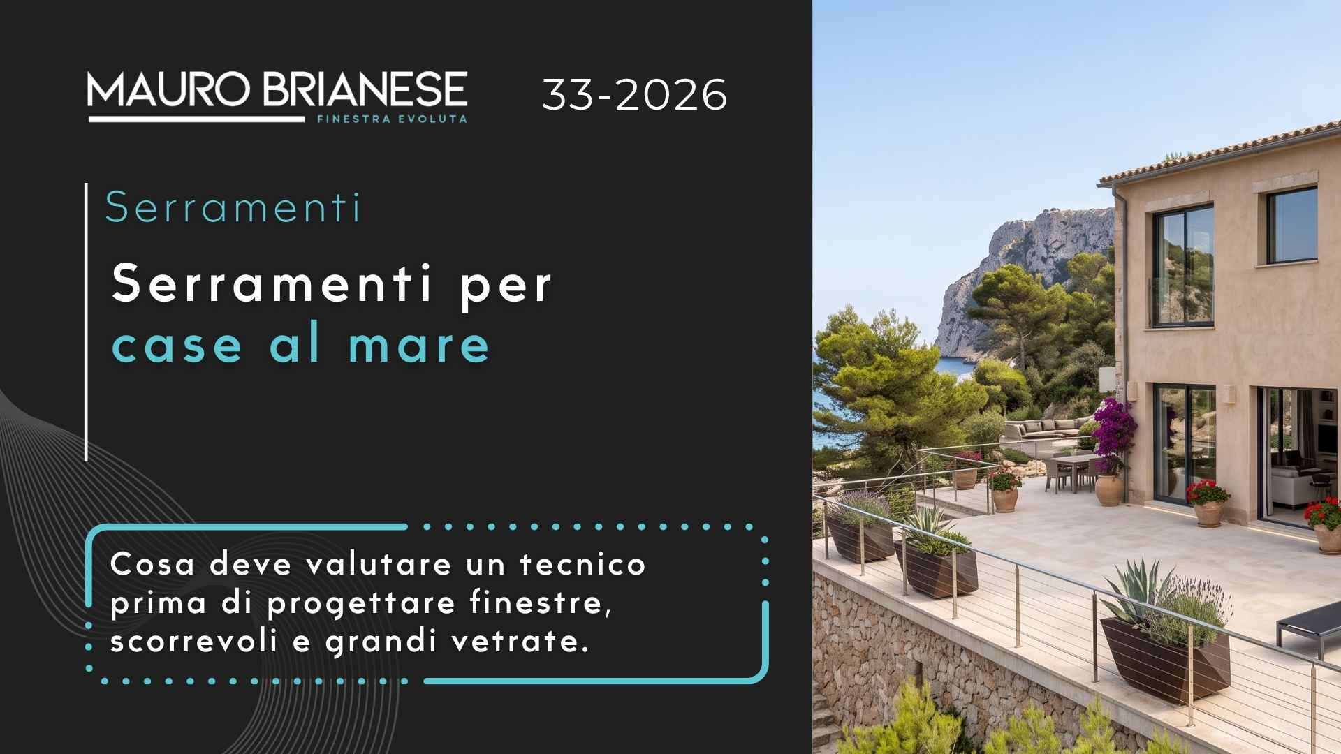Serramenti per case al mare
